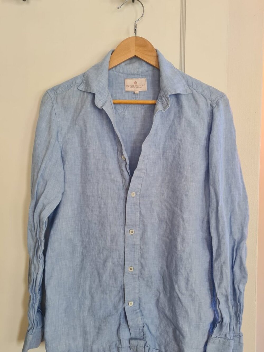 Private White VC linen button up